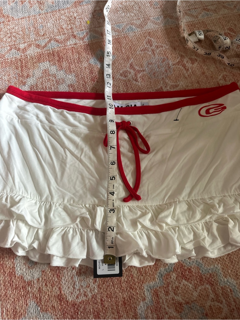 NWT I.AM.GIA Michelle skort Michelle boob tube top SET size large preppy sporty - Picture 11 of 13